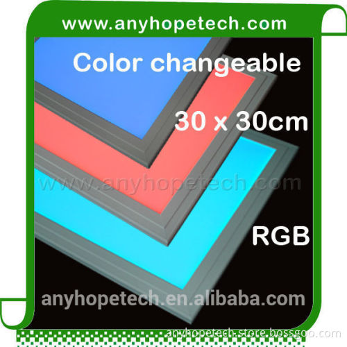 High Cost-effective widely use 24V 300x300mm led rgb panel